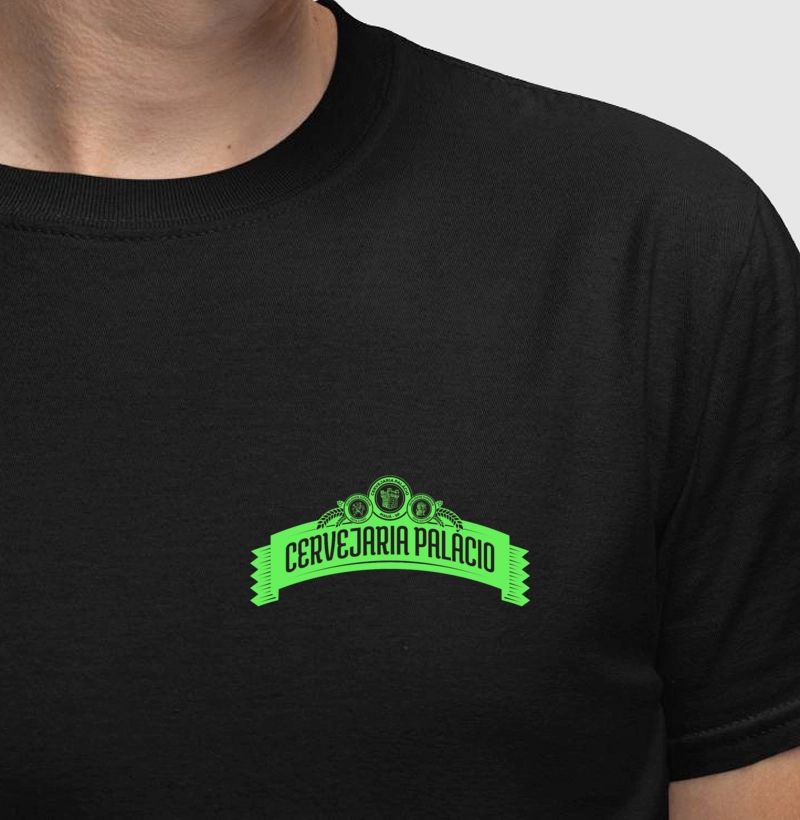 Camiseta OLD SCHOOL Cervejaria Palácio