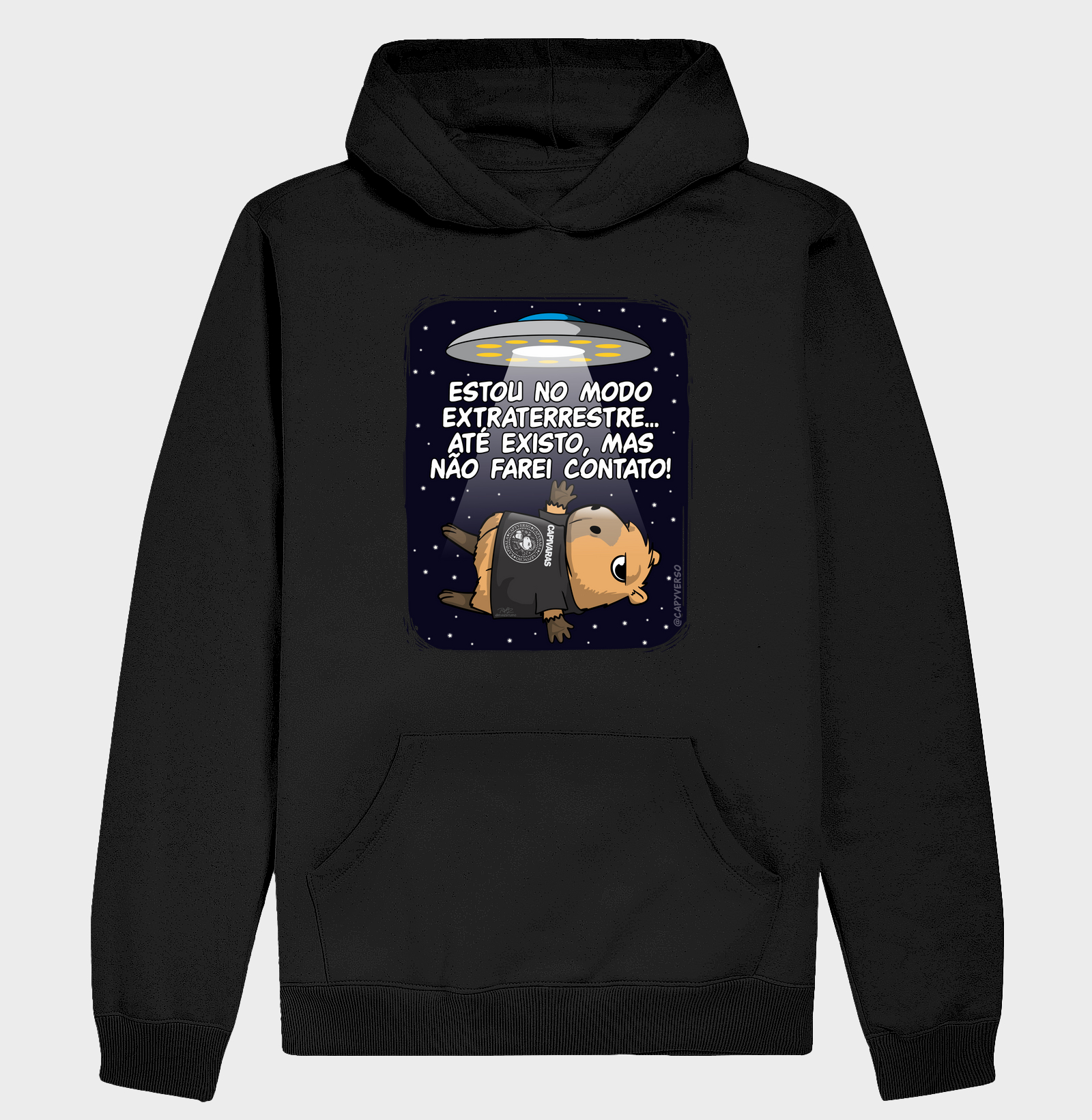 Camiseta Capivara Extraterrestre