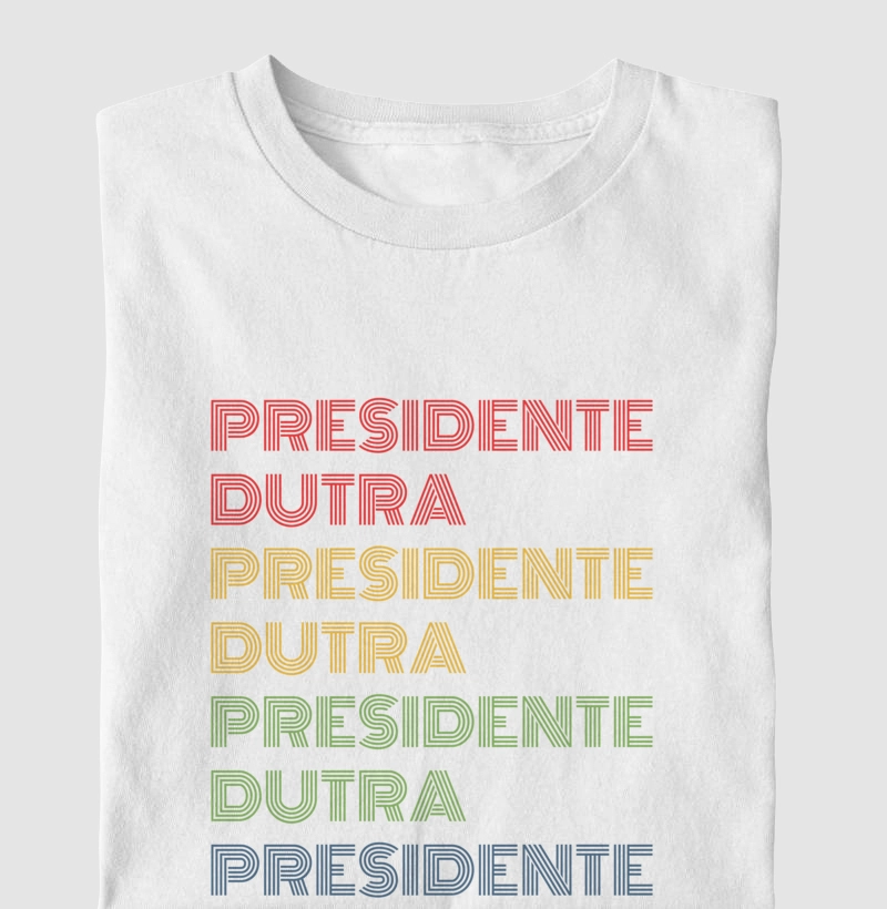 Presidente Dutra Letreiro Retrô