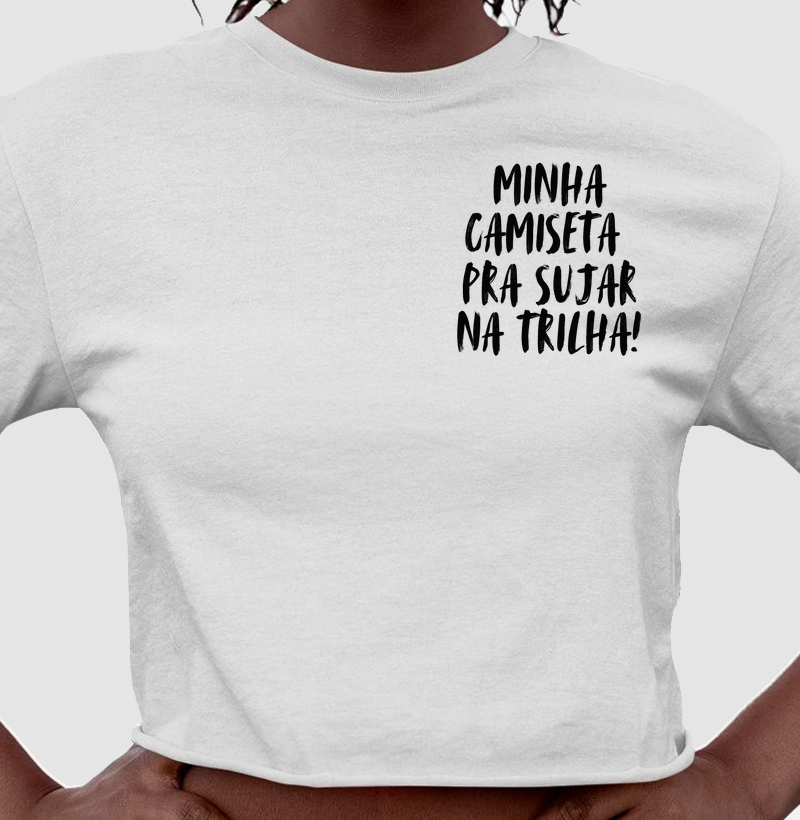 Pra sujar na trilha - minimalista