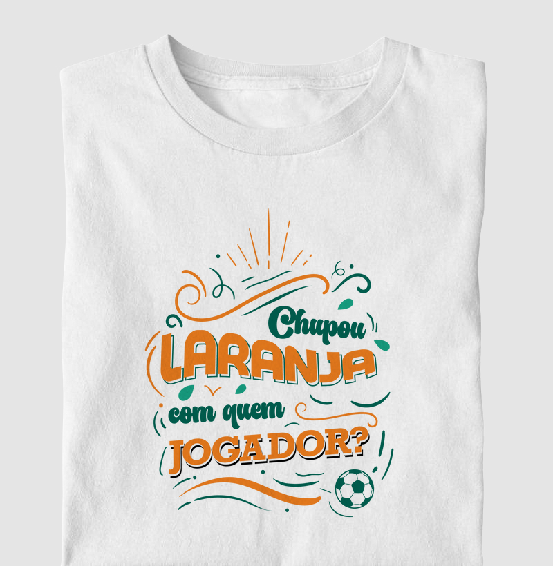 Camisa - chupou laranja com quem jogador?