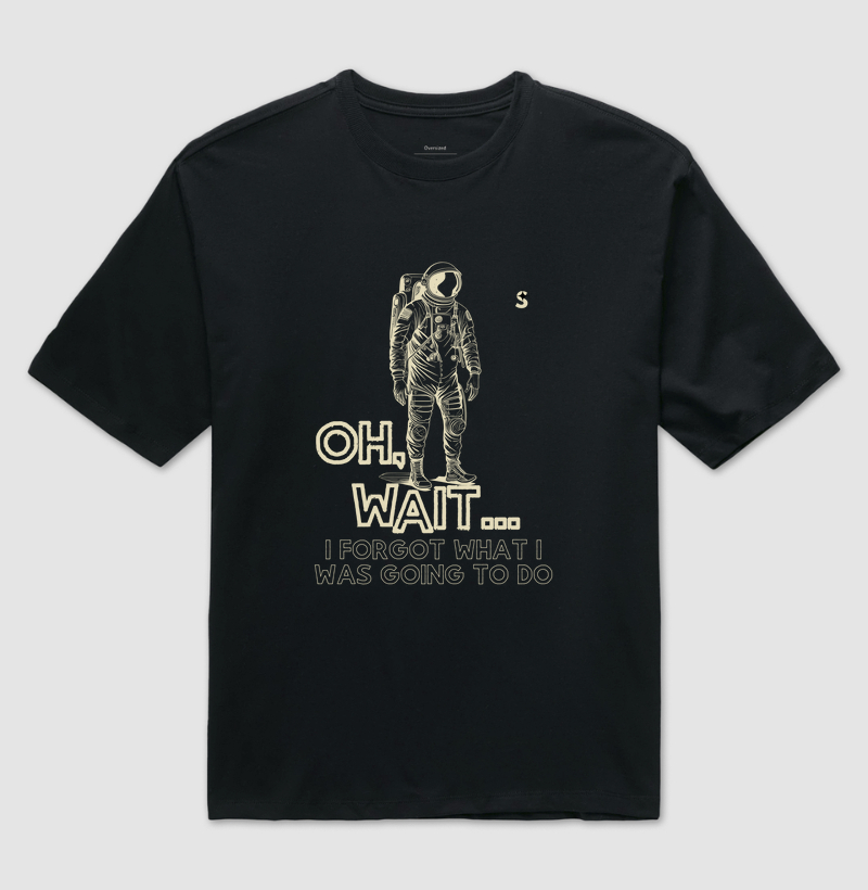 Esqueci o que eu ia fazer Camiseta Estampada Supernova