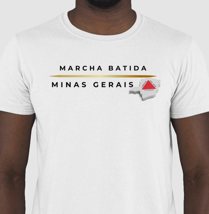 Camisa Marcha batida Minas Gerais