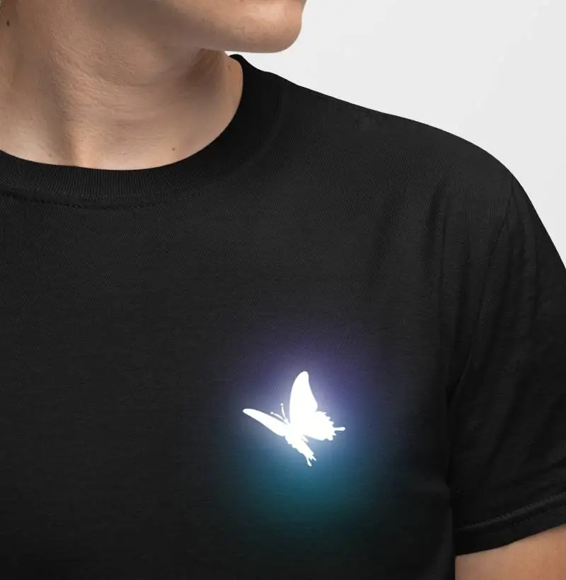 Camiseta Borboleta Luz