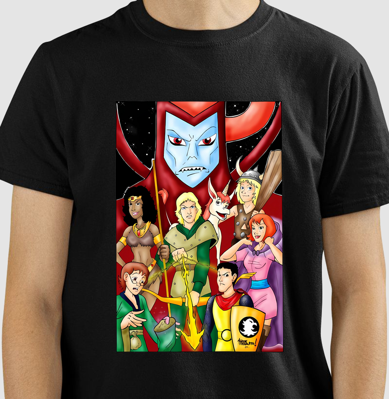 Camiseta Caverna do Dragão