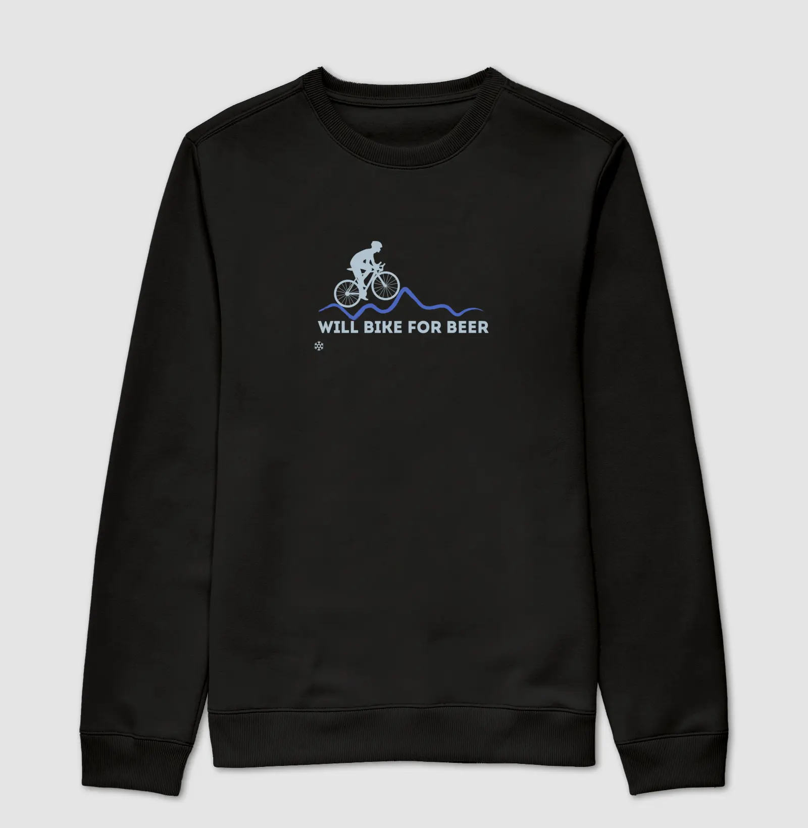 Moletom Suéter Will Bike for Beer