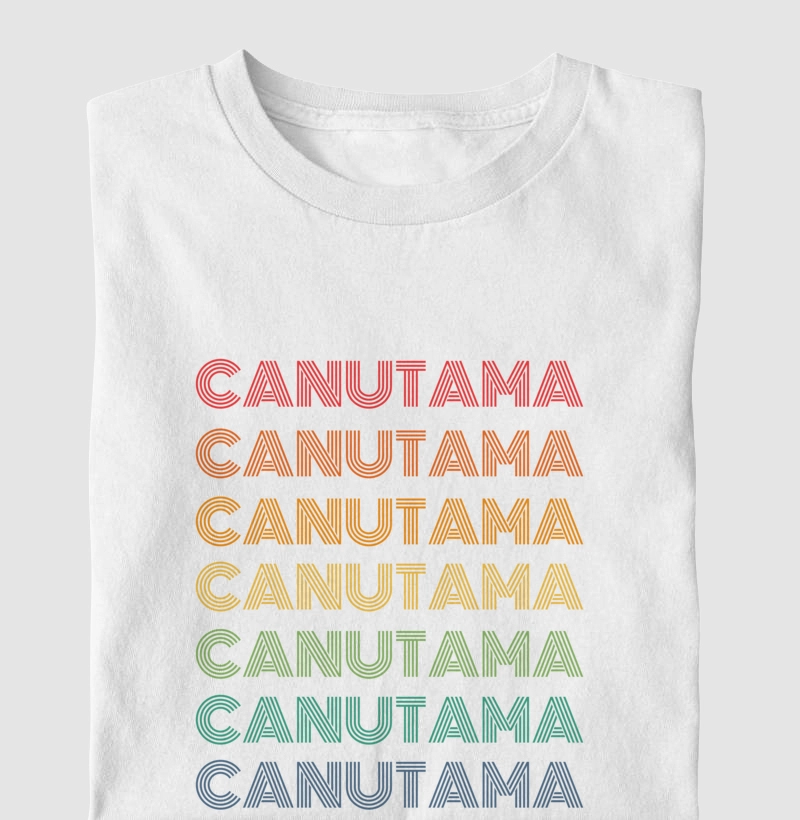 Canutama Letreiro Retrô