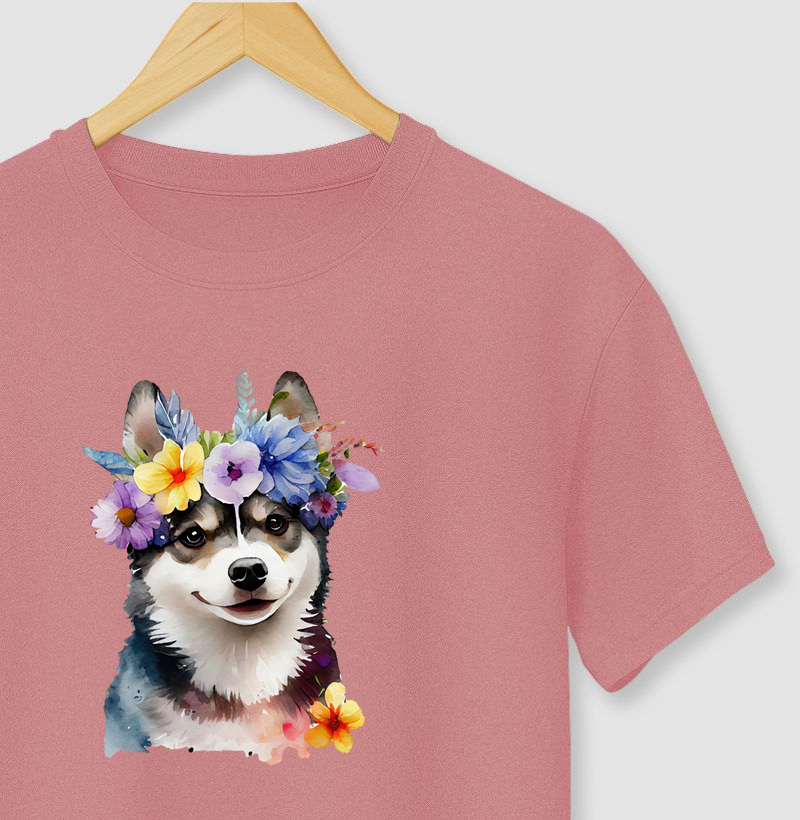 Camiseta Husky Siberiano