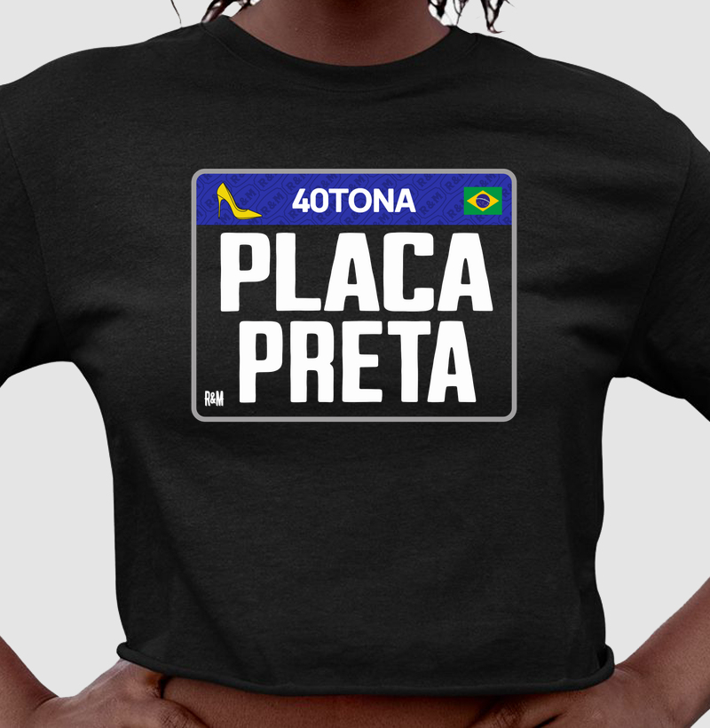 40Tona Placa Preta