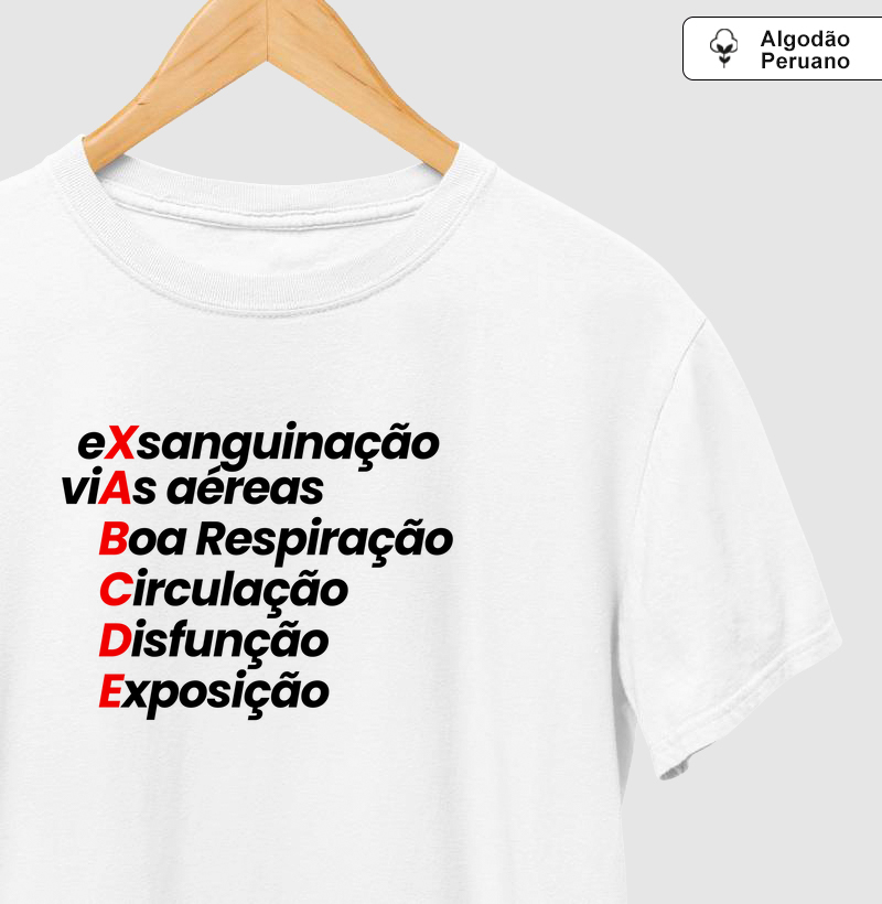 Camiseta Algodão Peruano – XABCDE (Versão Português)