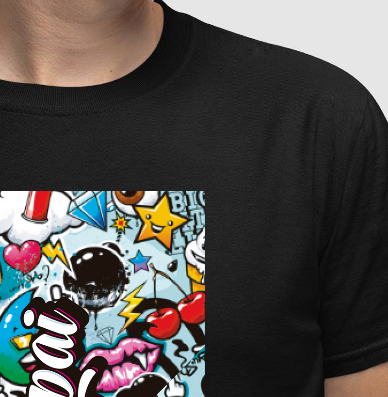 Camiseta Básica Gola Careca Algodão Premium