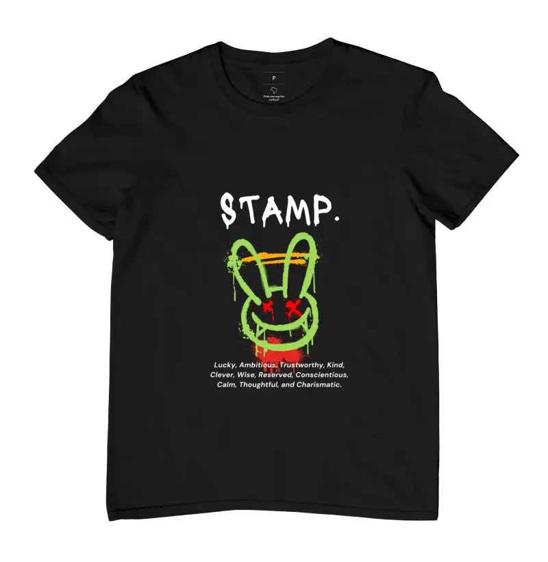 CAMISETA STAMP. RABBIT - MASCULINO