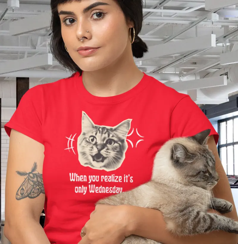 Camisa Feminina Pocket Catlovers - Soul Nice