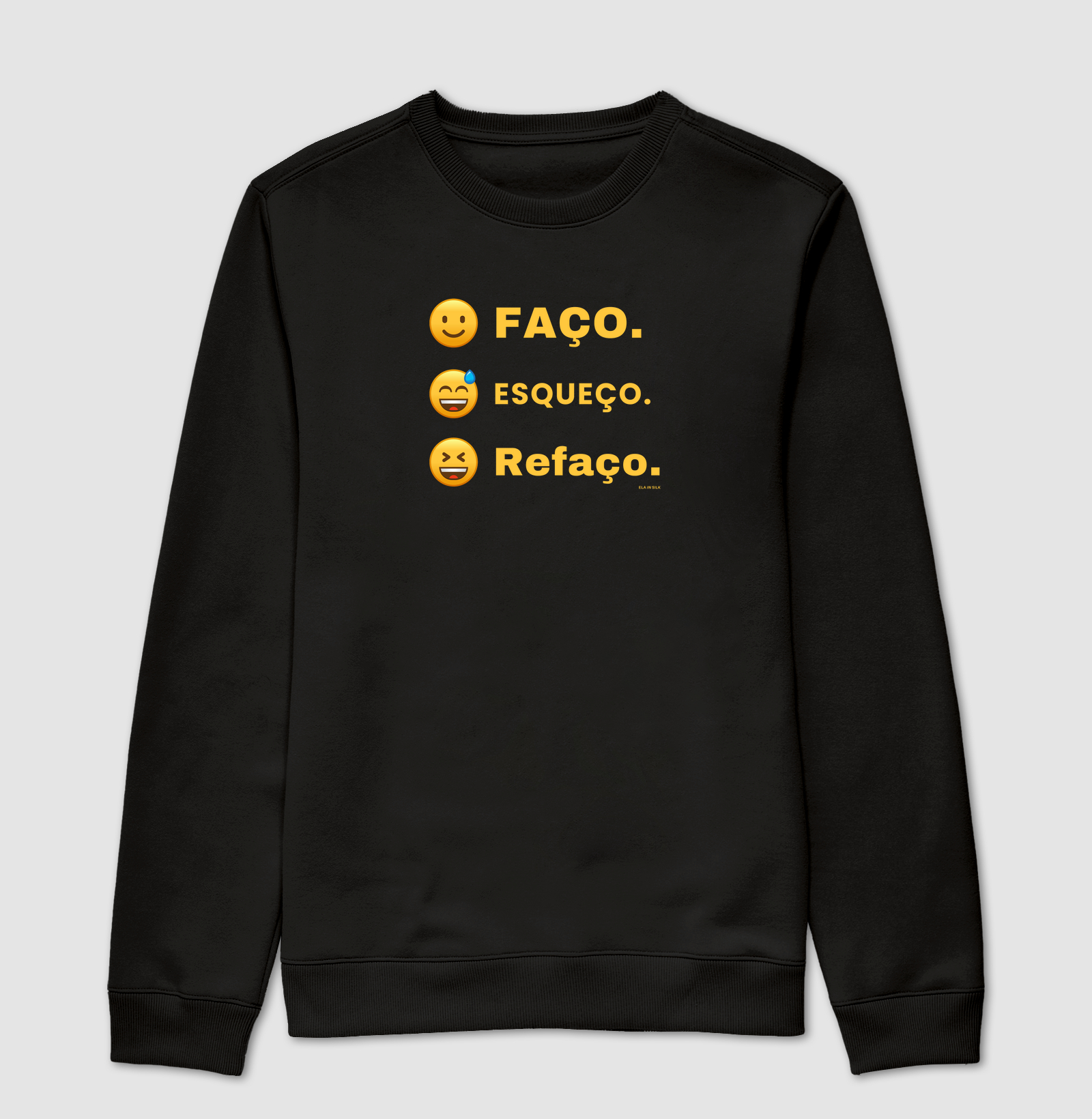 Faço. Esqueço. Refaço.