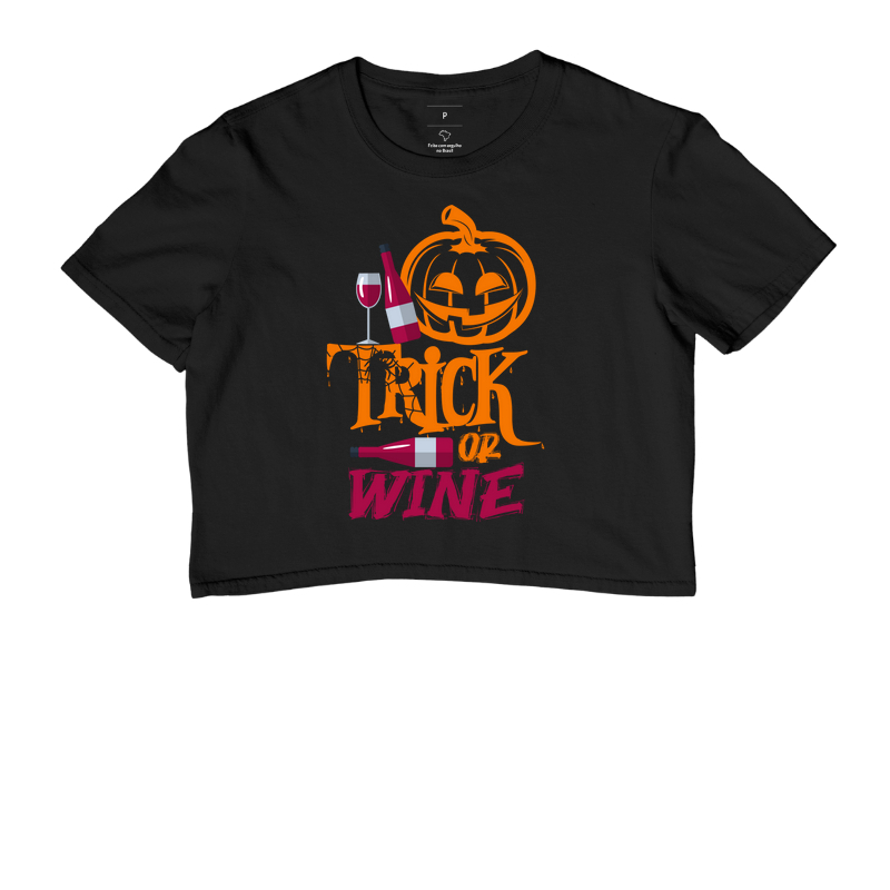 Camiseta Trick or Wine