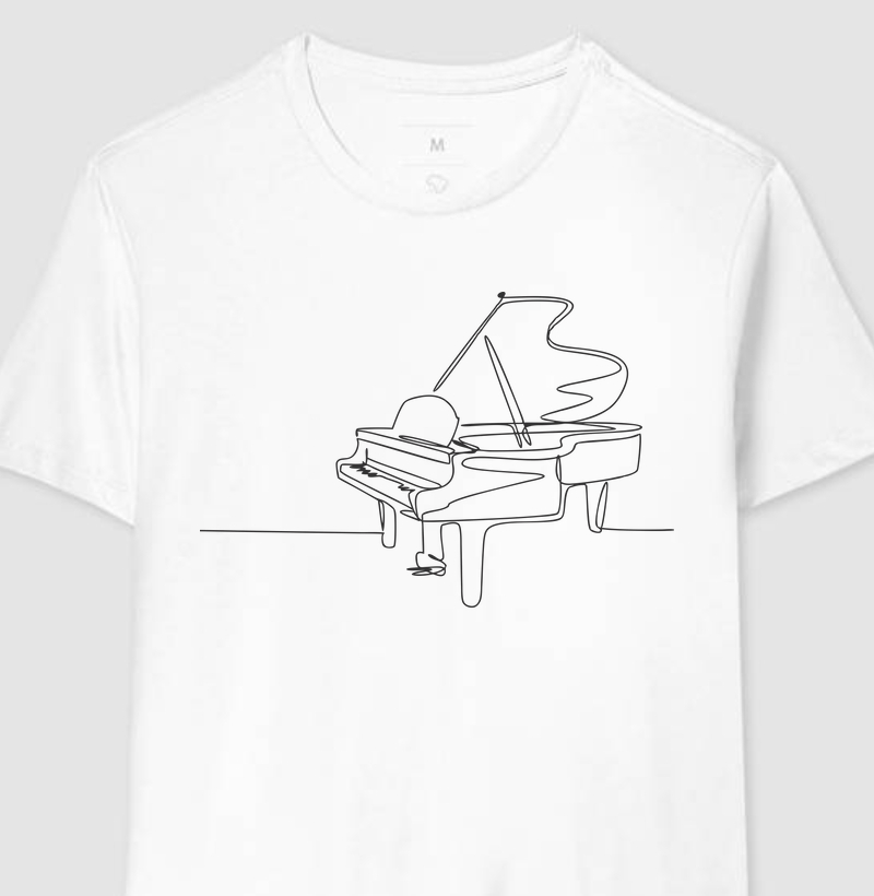 Camiseta Piano