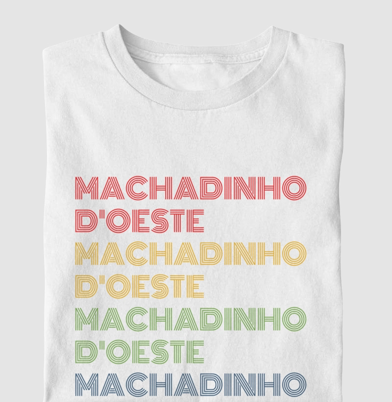 Machadinho d'Oeste Letreiro Retrô