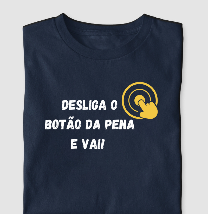 Desliga o botão da pena