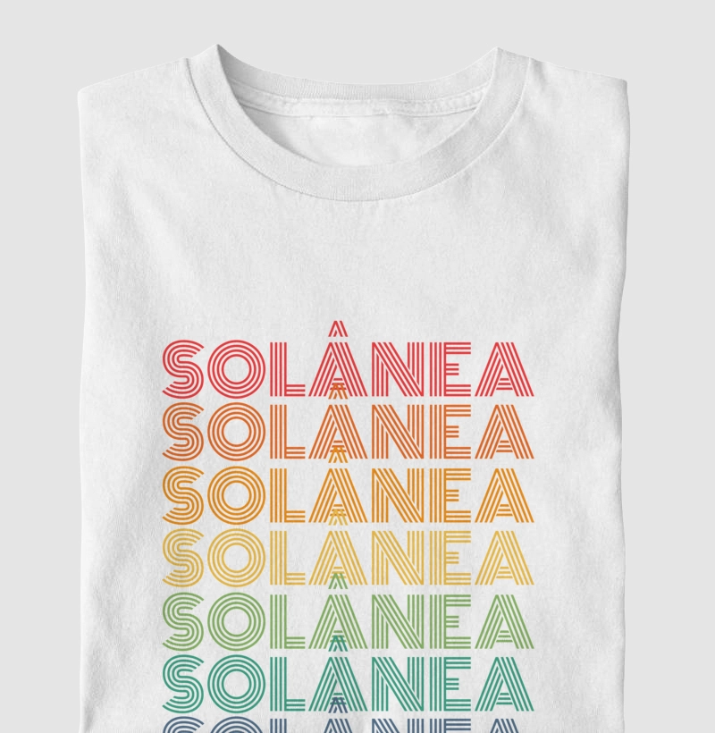 Solânea Letreiro Retrô
