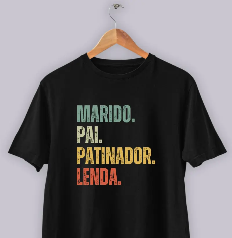 Marido. Pai. Patinador. Lenda.