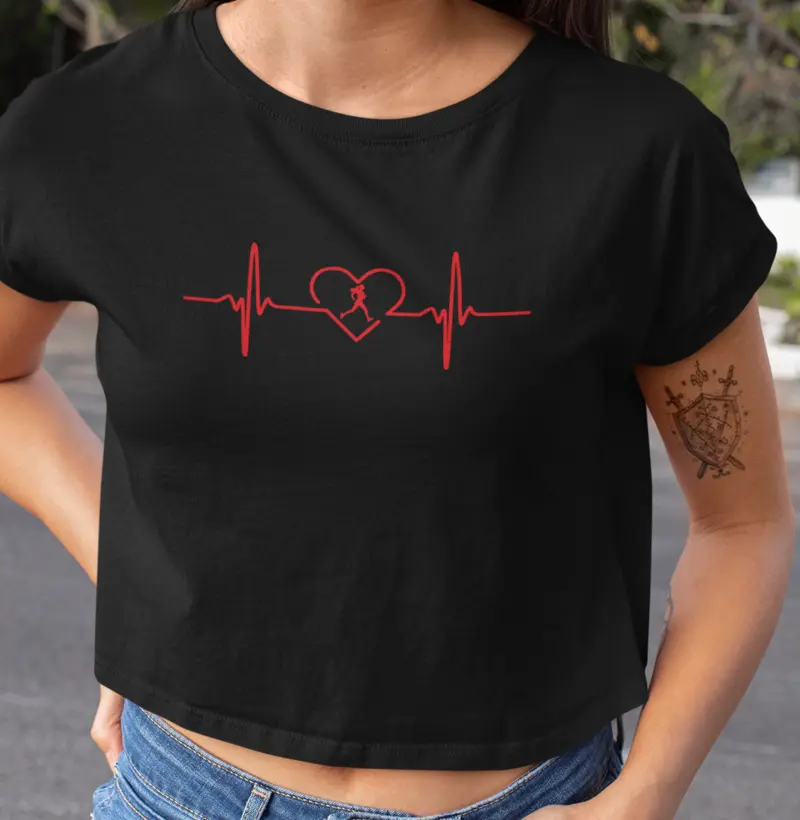 Coração de corredora