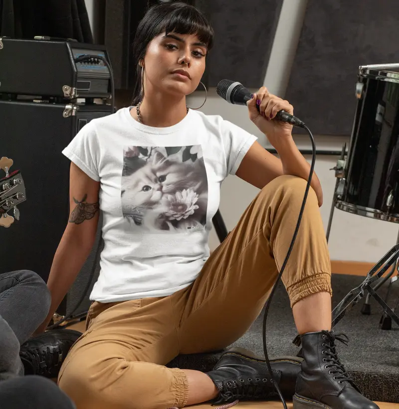 039 - Camiseta 100% algodão meuamor