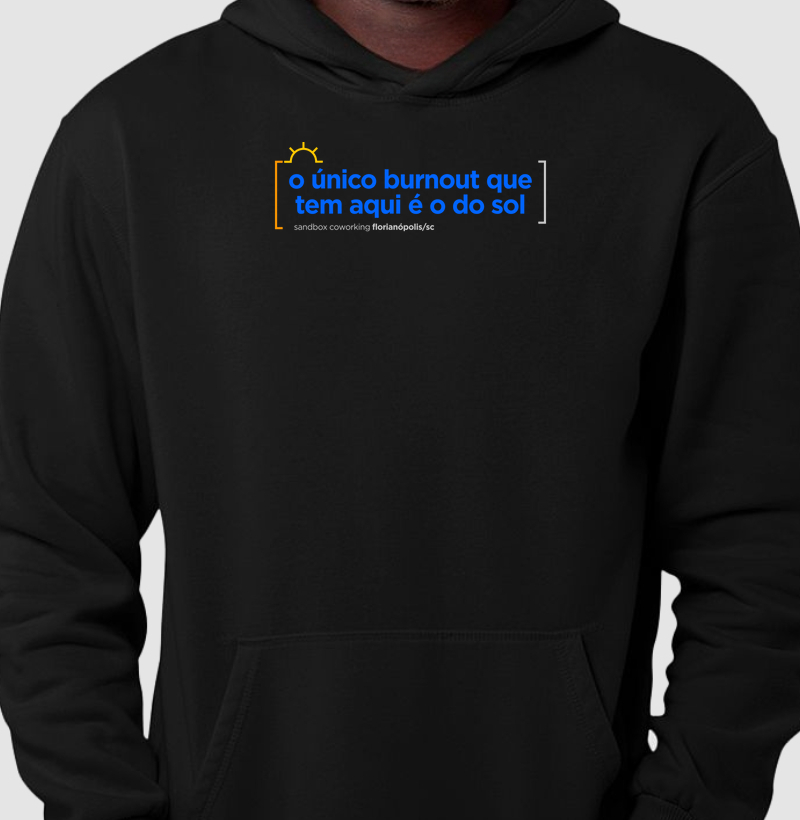 Hoodie Moletom Burnout