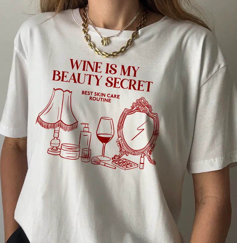 Wine is my Beauty Secret