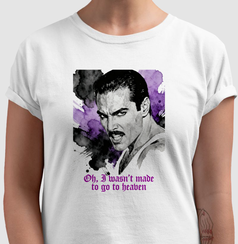 Camiseta Freddie Mercury 