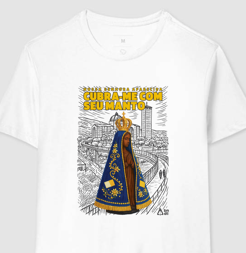 Camiseta Cubra-me com seu manto