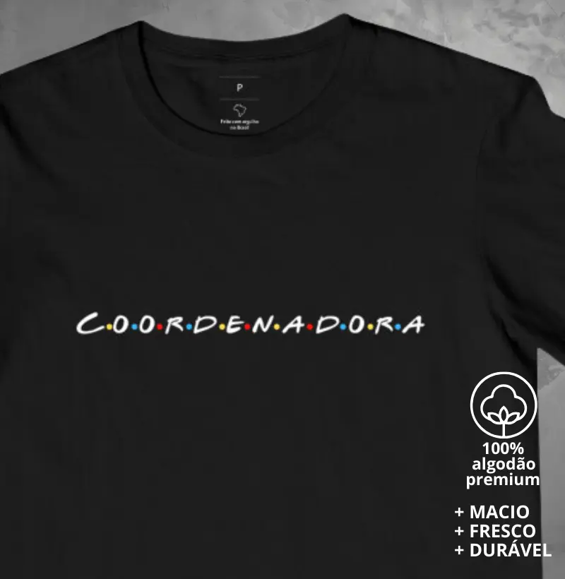Camiseta Coordenadora