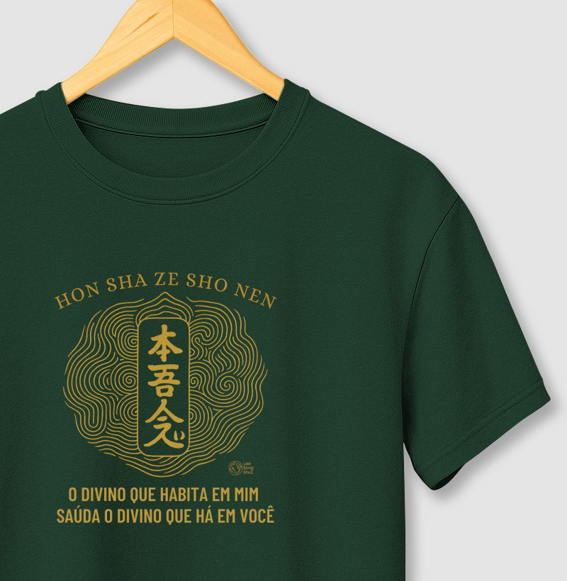 Camiseta Namastê Reiki