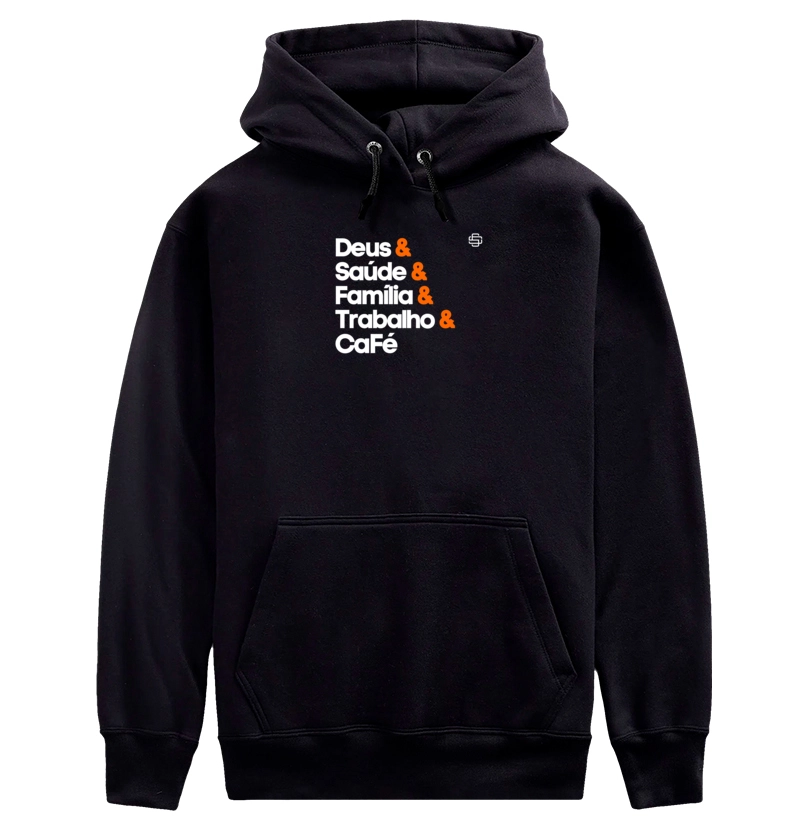 Deus & Saude & Familia & Trabalho & Cafe
