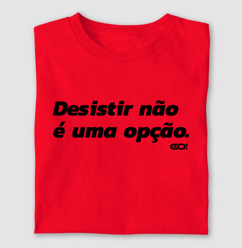 Nunca desista!