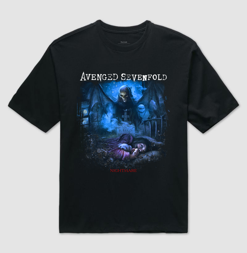 OVERSIZED AVENGED SEVENFOLD NIGHTMARE