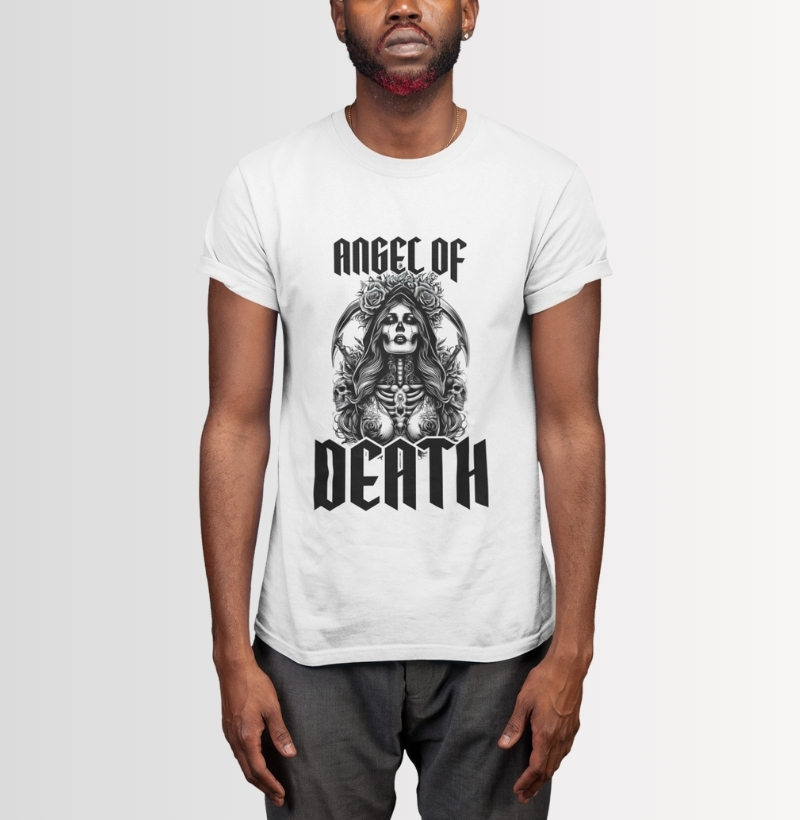 Camiseta Angel of Death Skull