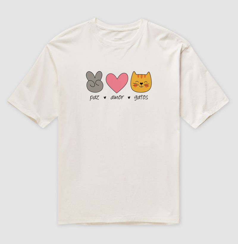 Paz, amor e gatos