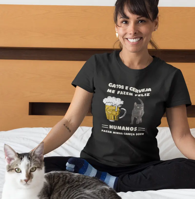 Gatos e cerveja