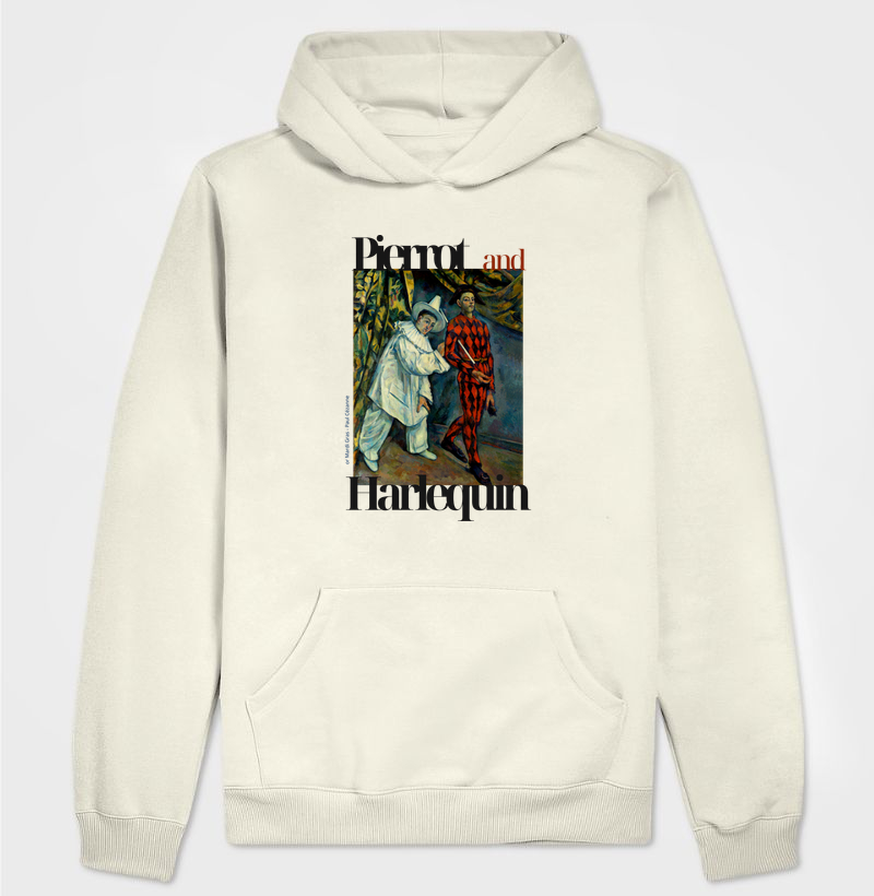 Pierrot and Harlequin (1890) - Paul Cézanne