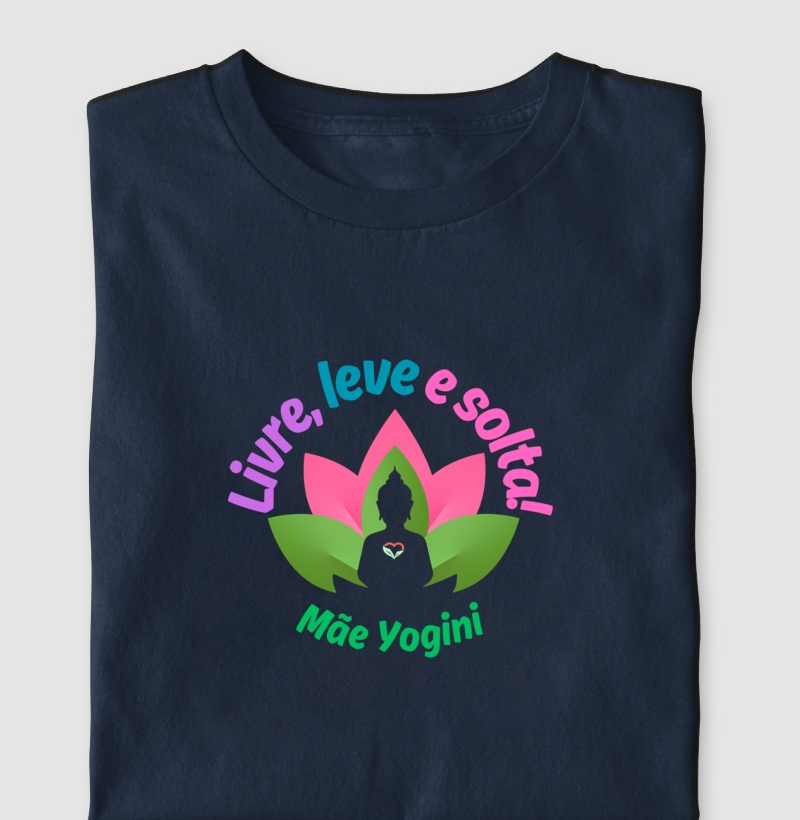 Mãe YOGINI - camiseta 