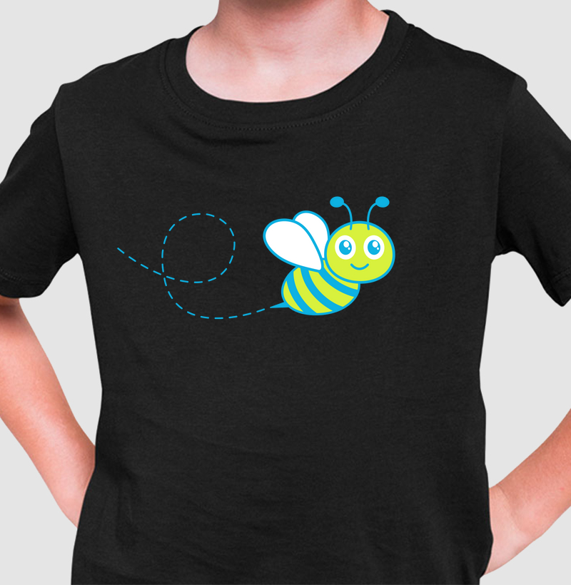 Camiseta Abelhinha feliz