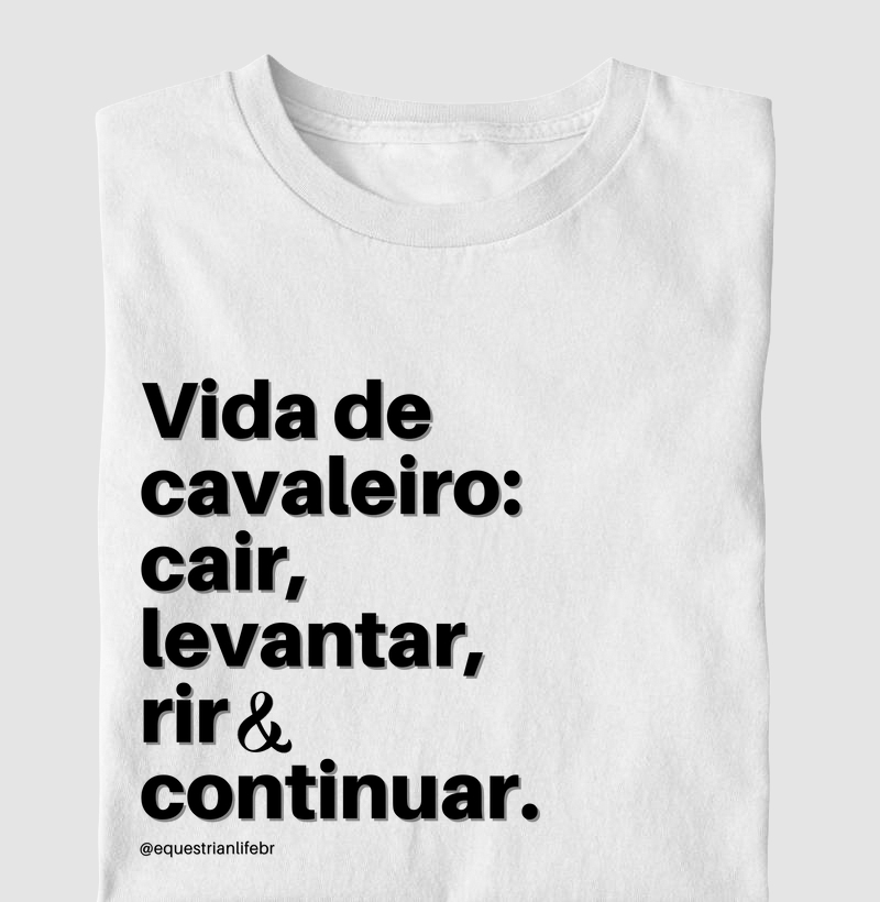 Cair, levantar.