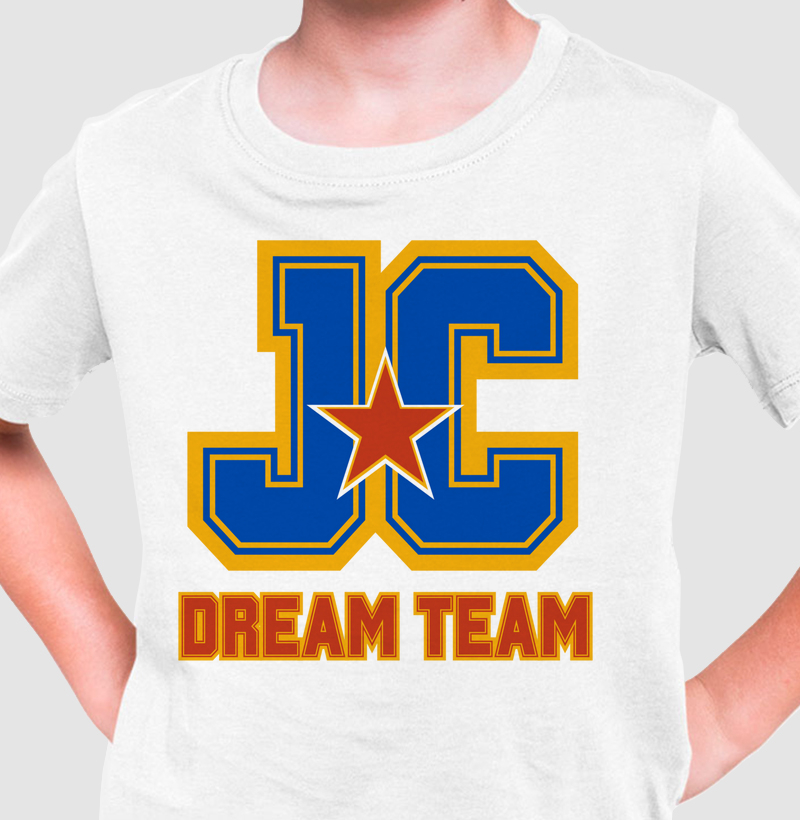 T-shirt Infantil Unissex JC Dream Team