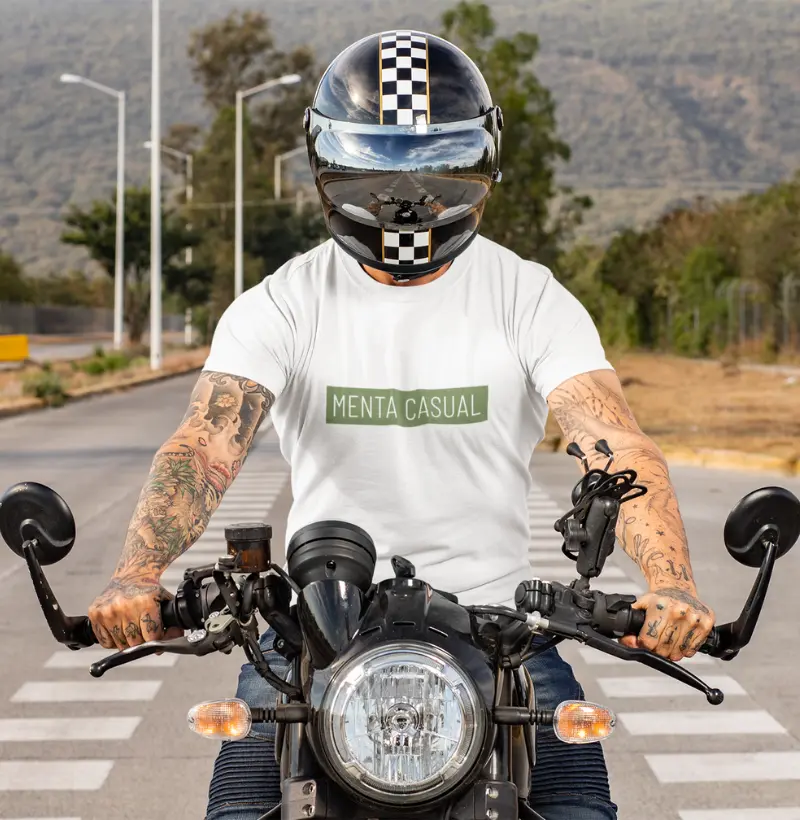 Camiseta Tarja Menta Casual