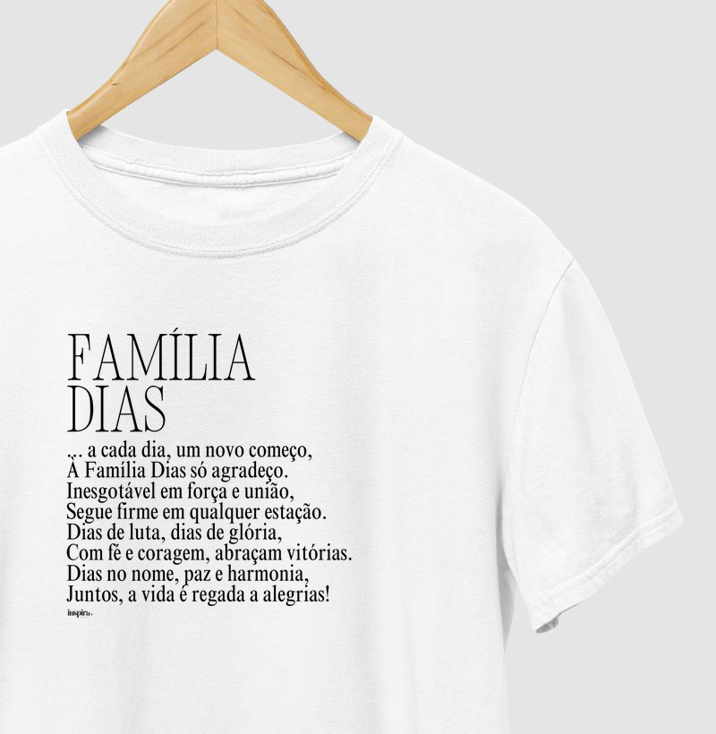 FAMÍLIA DIAS | Algodão Premium