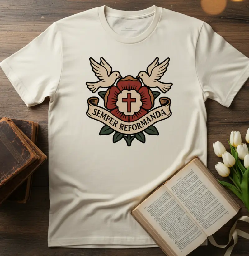 "ECCLESIA REFORMATA SEMPER REFORMANDA POMBAS" OVERSIZED