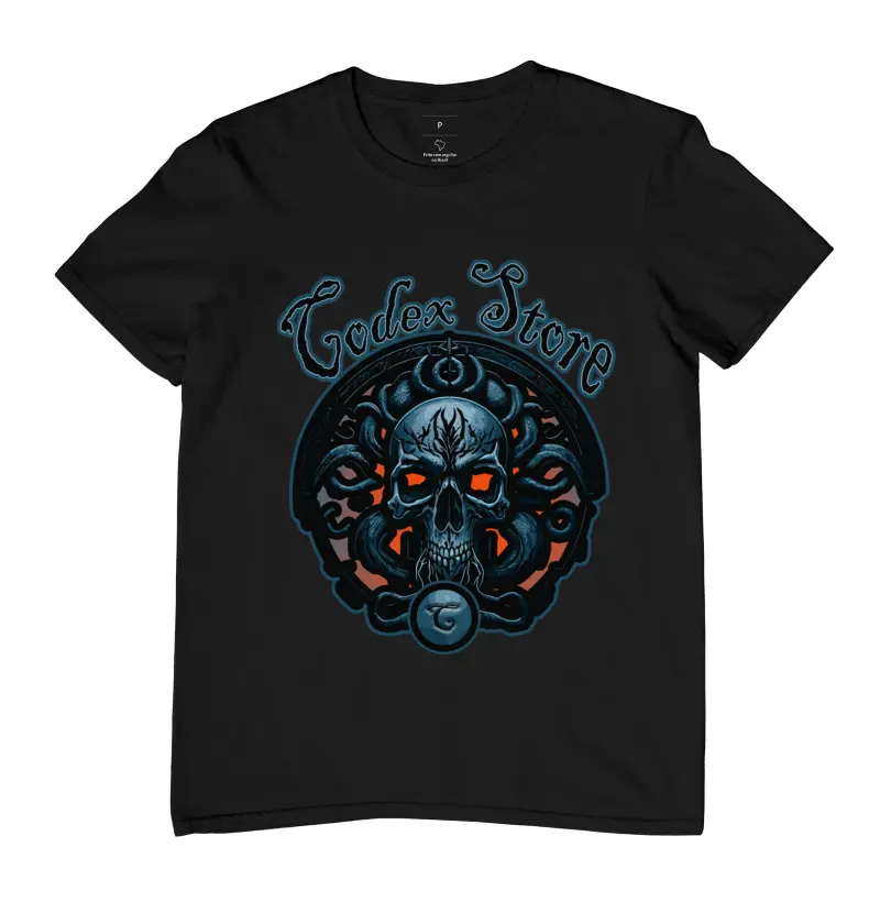CAMISETA CODEX SKULL TENTACLES