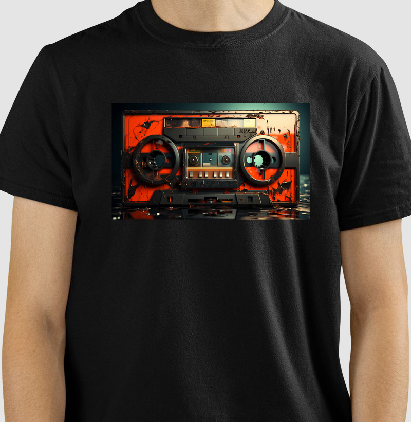 Camiseta Reserva Ink Masculina RetroTape 