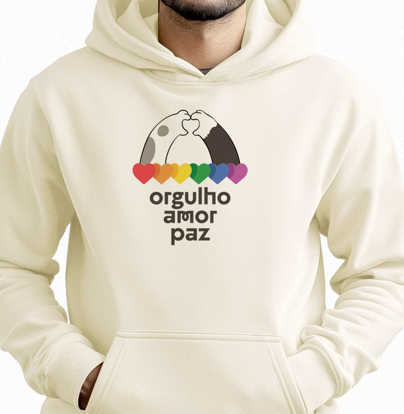 Orgulho, amor e paz