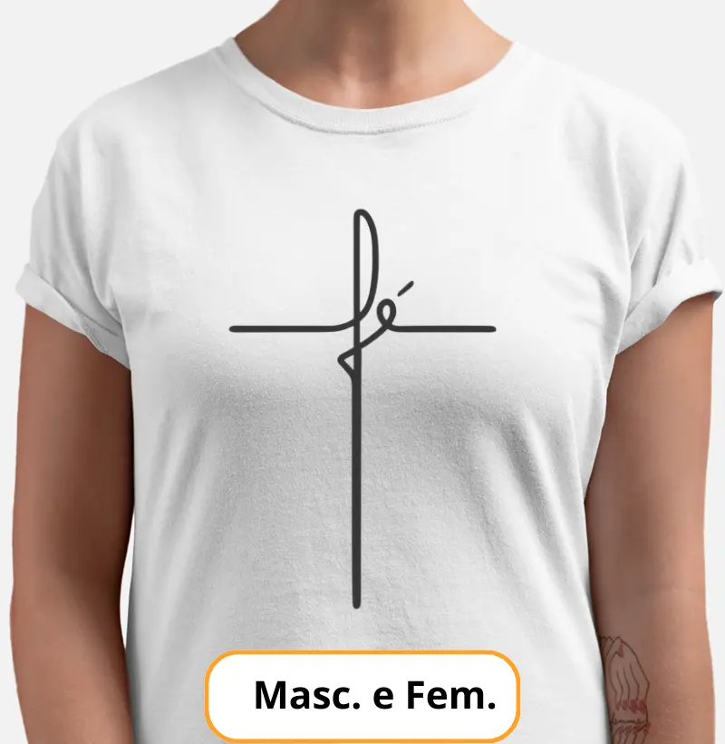 Camiseta - Fé